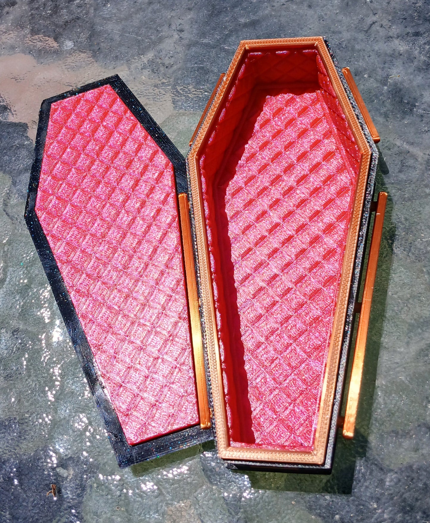 Coffin Candy Box 3d printed statue