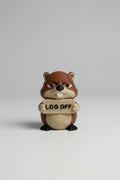 Animals With Attitude Beaver Collectible Statue