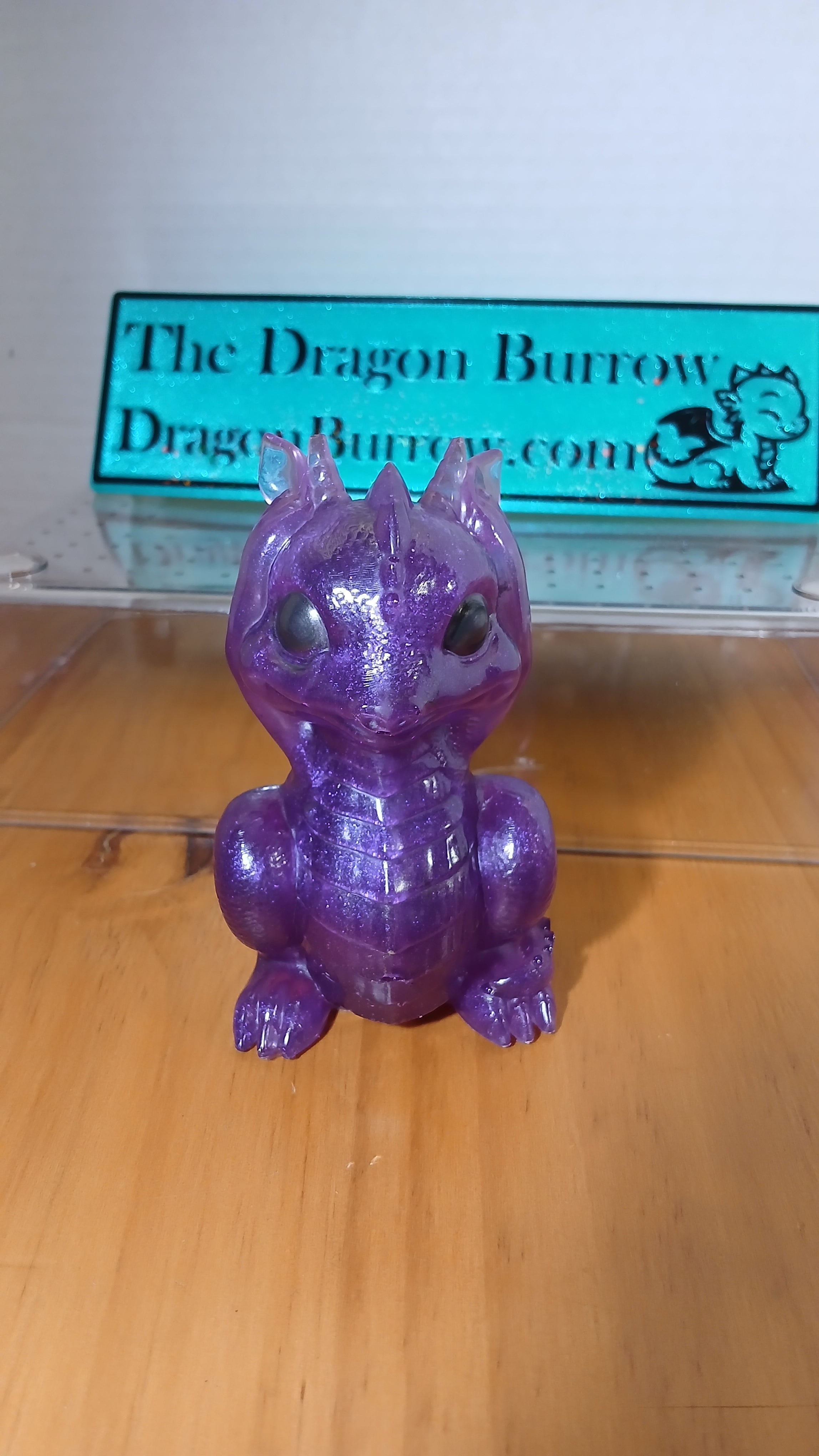 Hear No, Speak No, See No Evil Dragon Set | Purple