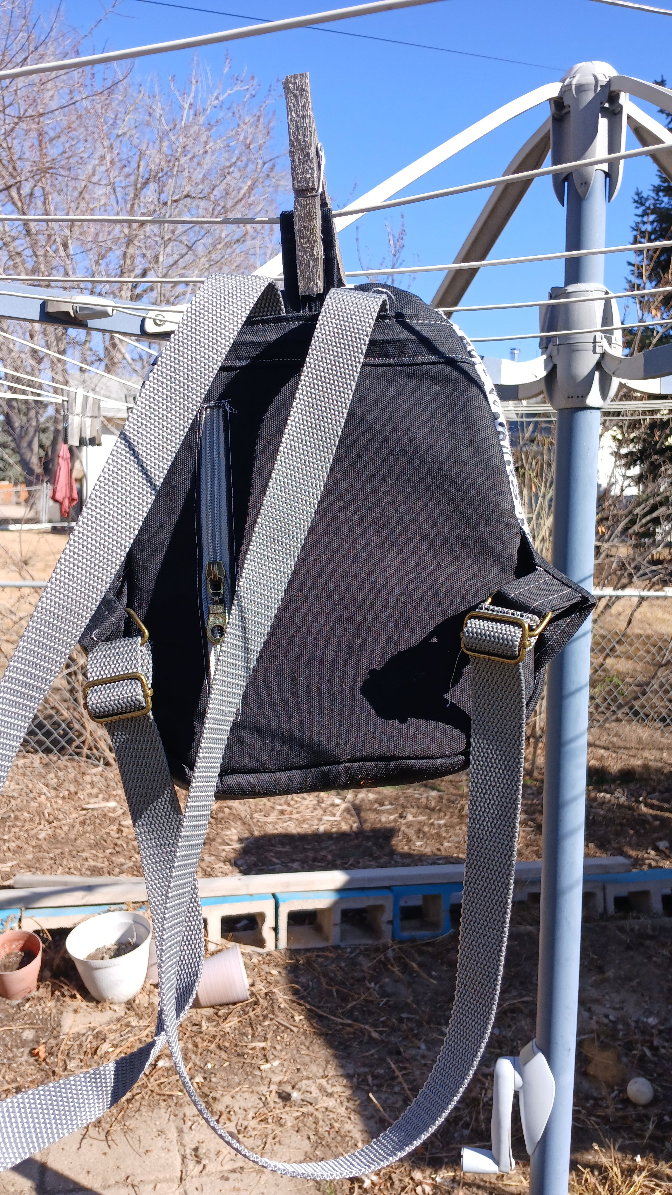 Snow Leopard Backpack Purse