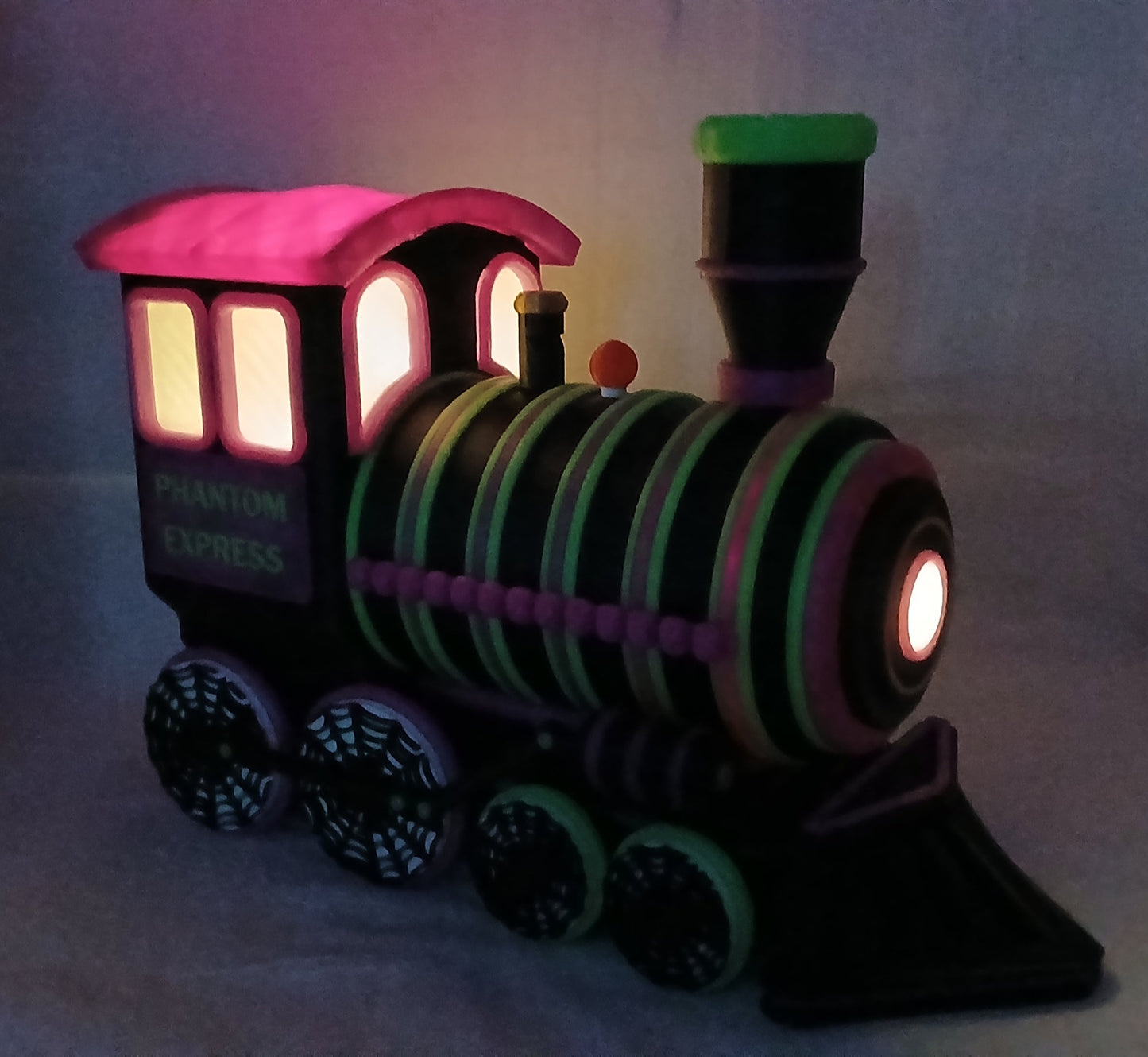Gingerbread Halloween Train Light Up