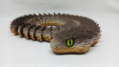 Articulated Bush Viper Snake