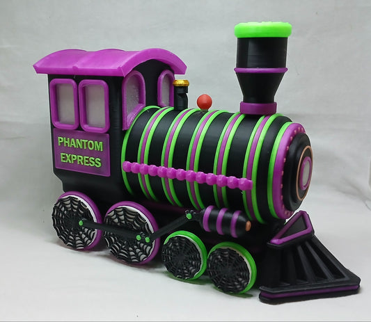 Gingerbread Halloween Train Light Up