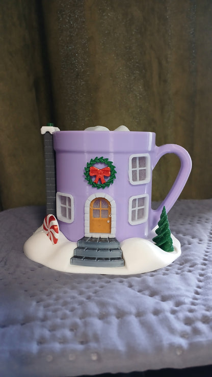 Hot Coco House 1 Light Up Fairy Garden Statue