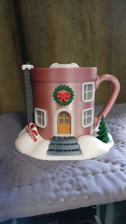 Hot Coco House 1 Light Up Fairy Garden Statue