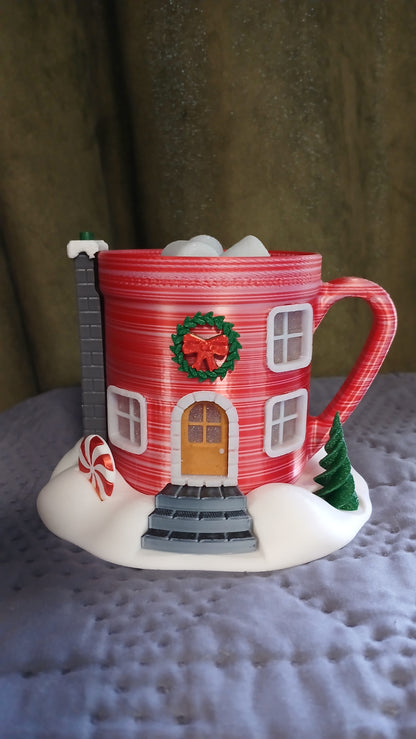 Hot Coco House 1 Light Up Fairy Garden Statue