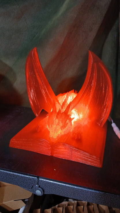 Night Light Book Dragon