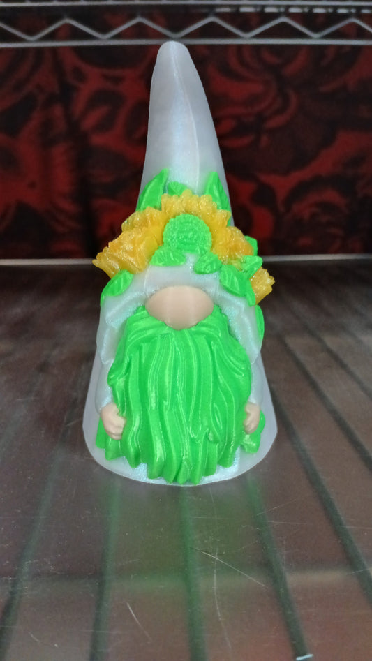 Sunflower Gnome Statue