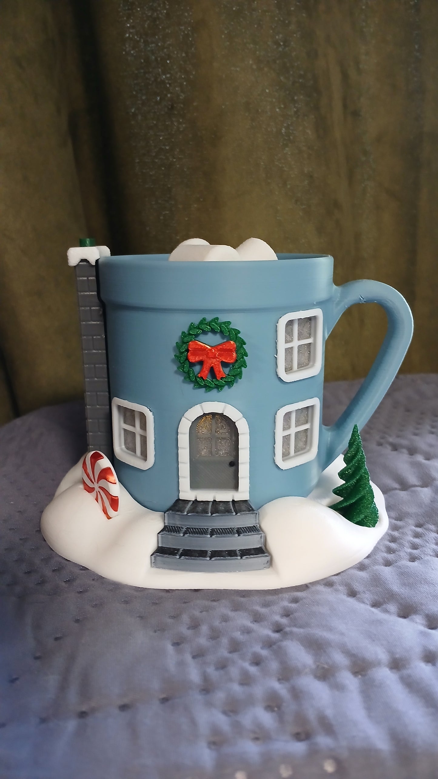 Hot Coco House 1 Light Up Fairy Garden Statue