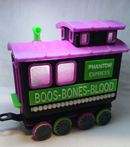 Gingerbread Halloween Train Light Up