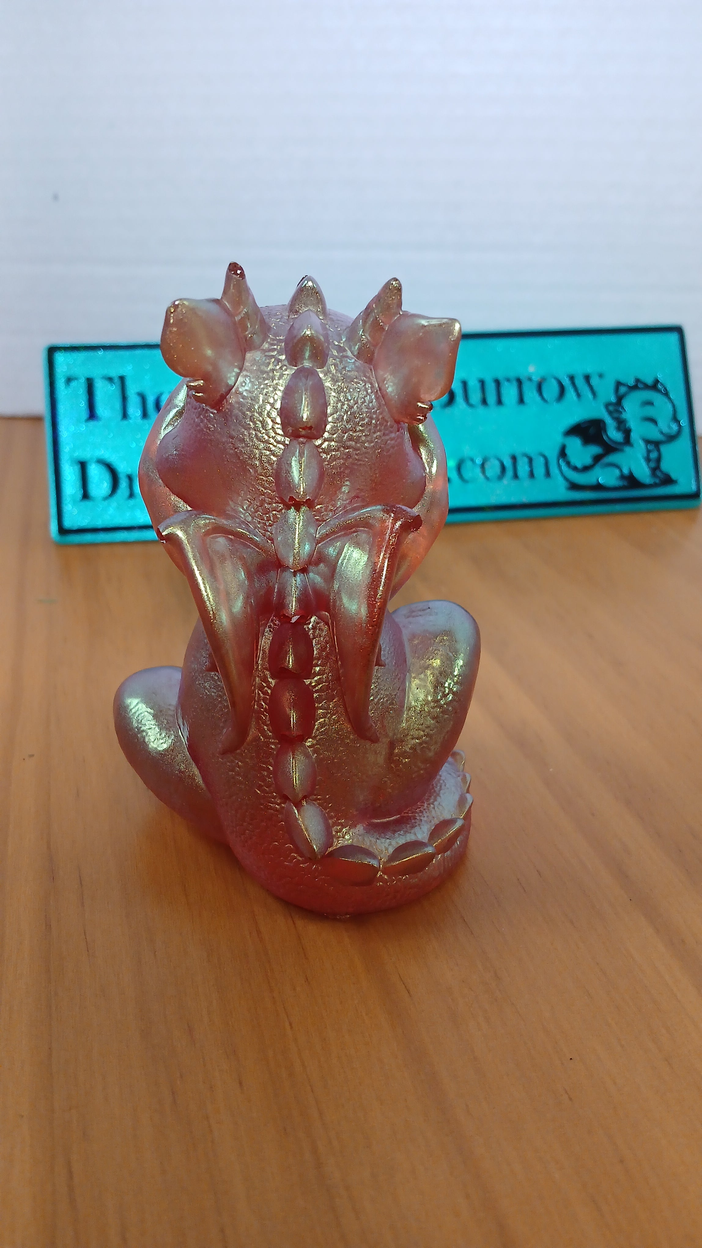 Hear No, Speak No, See No Evil Dragon Set | Red Gold
