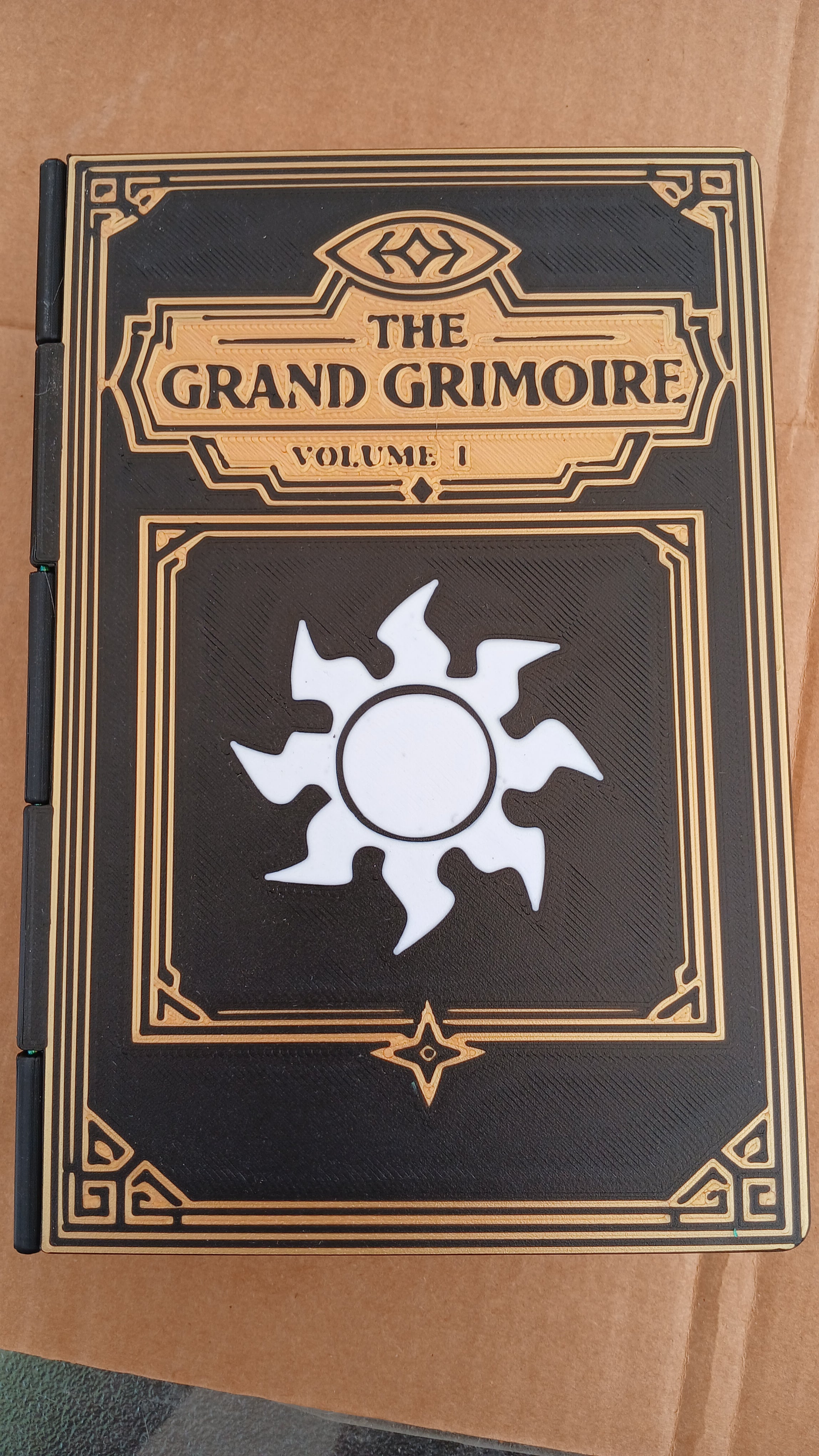 Grand Grimoire Vol I White Deck Box