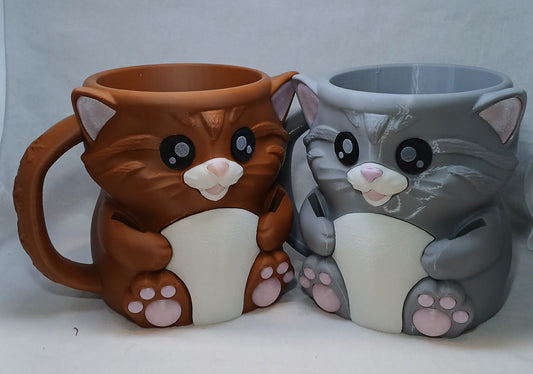 Cuddles the Cat Ice Pint Holder