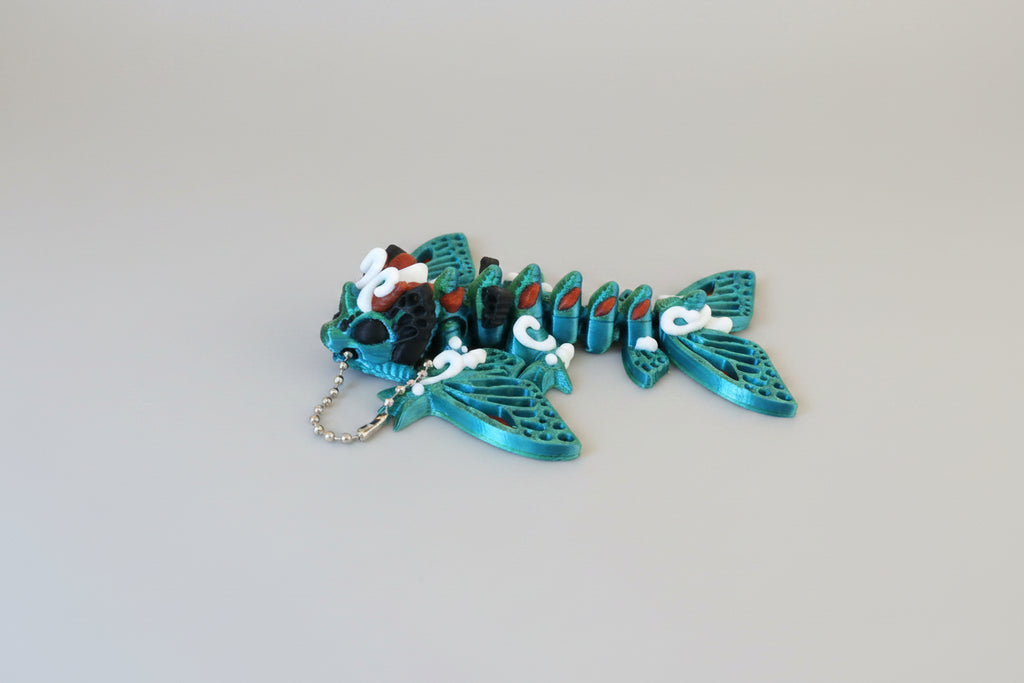 Butterfly Dragon Keychain