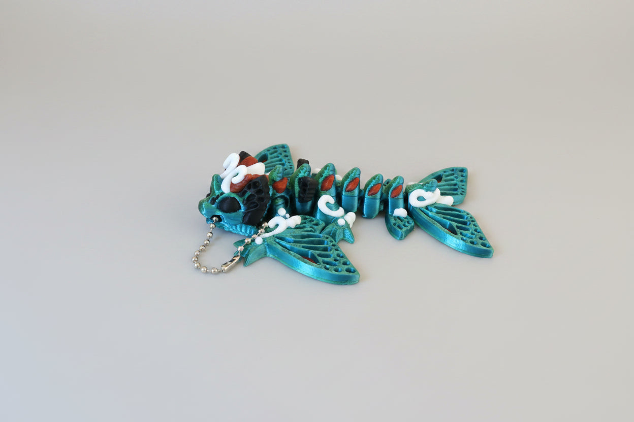 Butterfly Dragon Keychain
