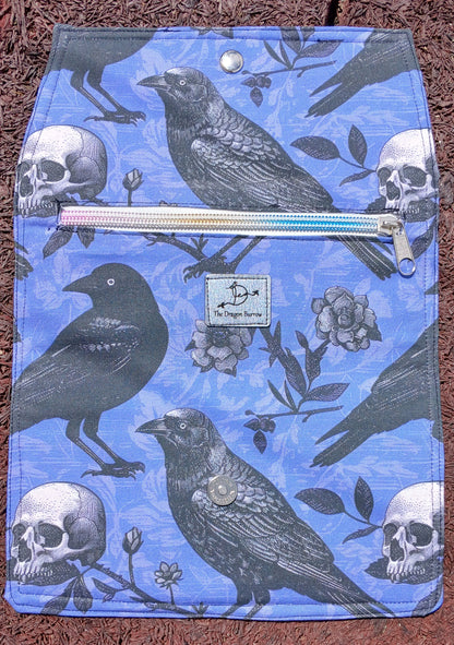 Raven on Purple Wallet