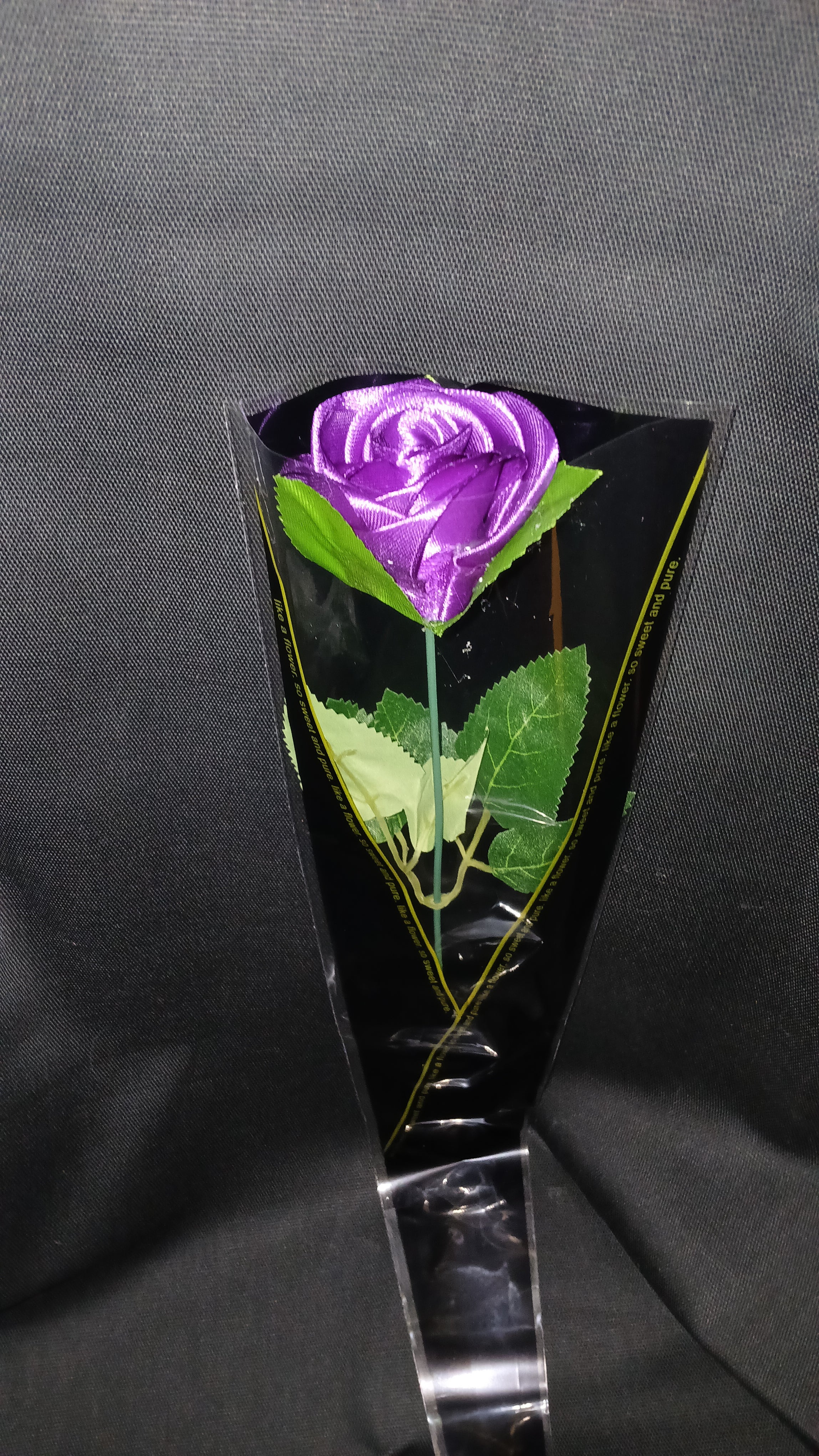 1 Handmade Satin Forever Rose