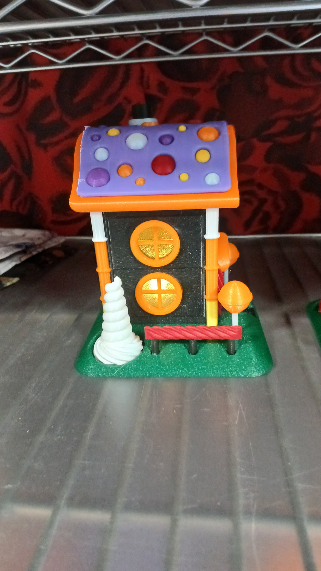 Candy House Light Up Fairy Garden Statue