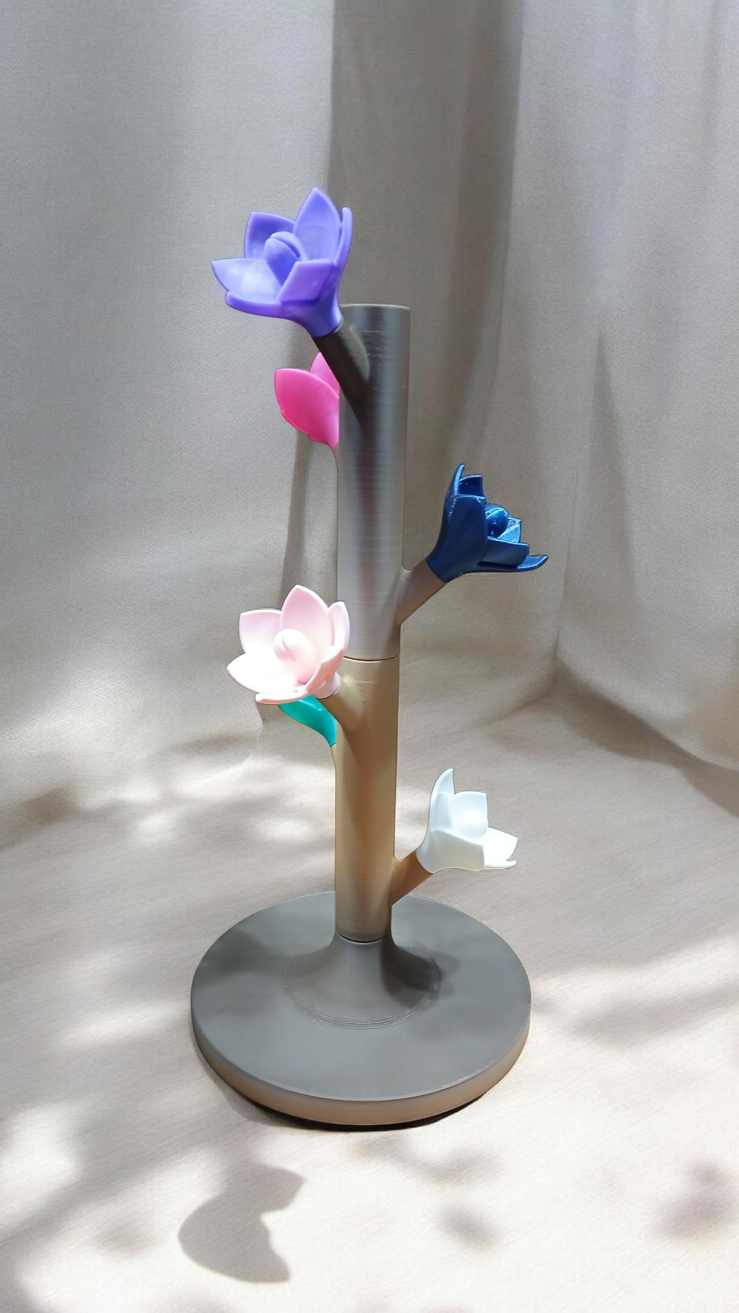 Note Photo Flower Bud Organizer | 3D Printed