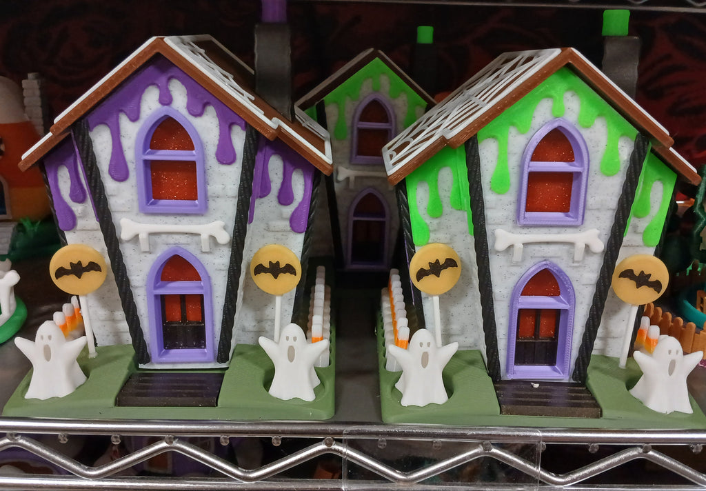 Halloween Gingerbread House