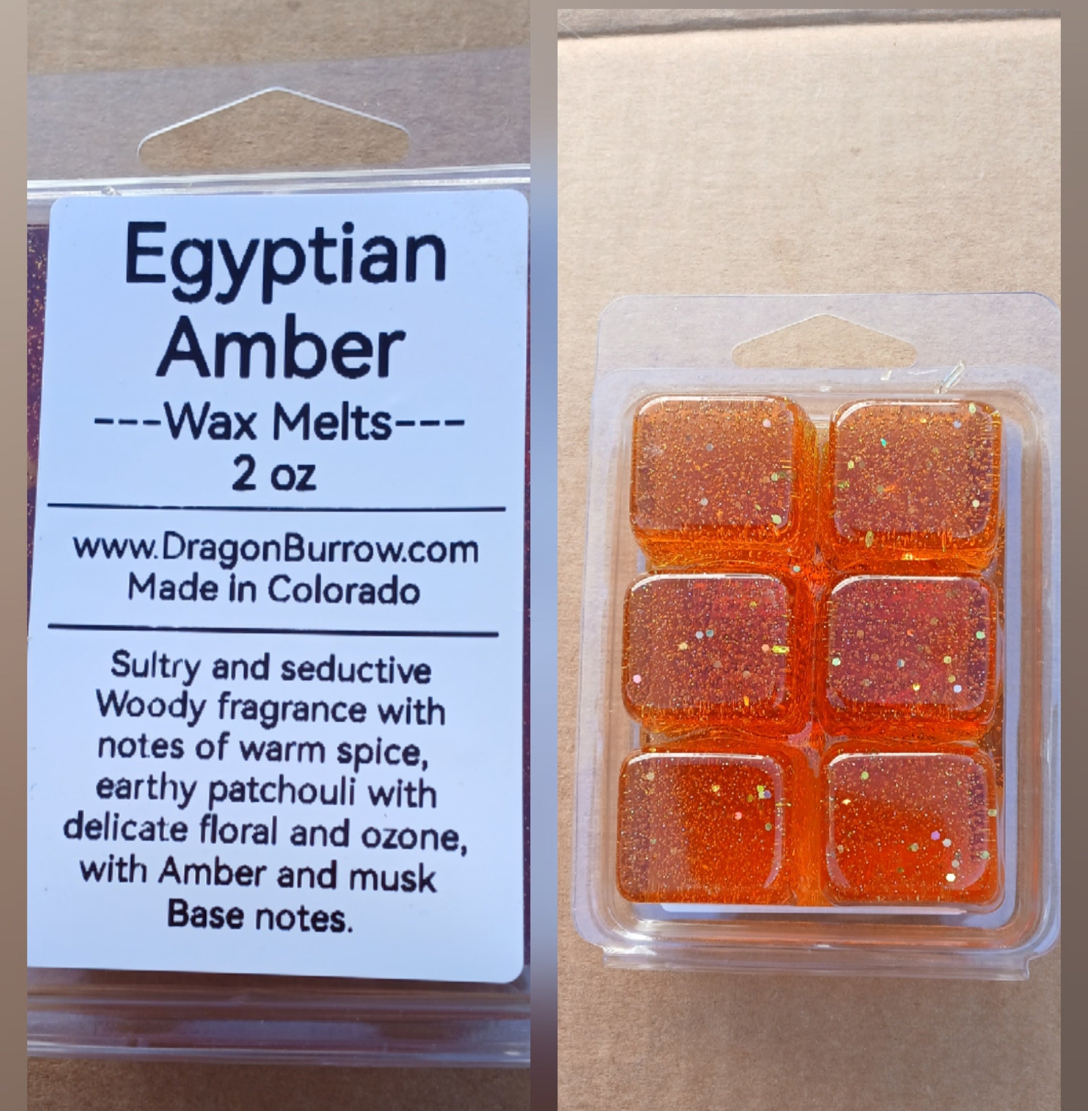 Egyptian Amber Wax Melts