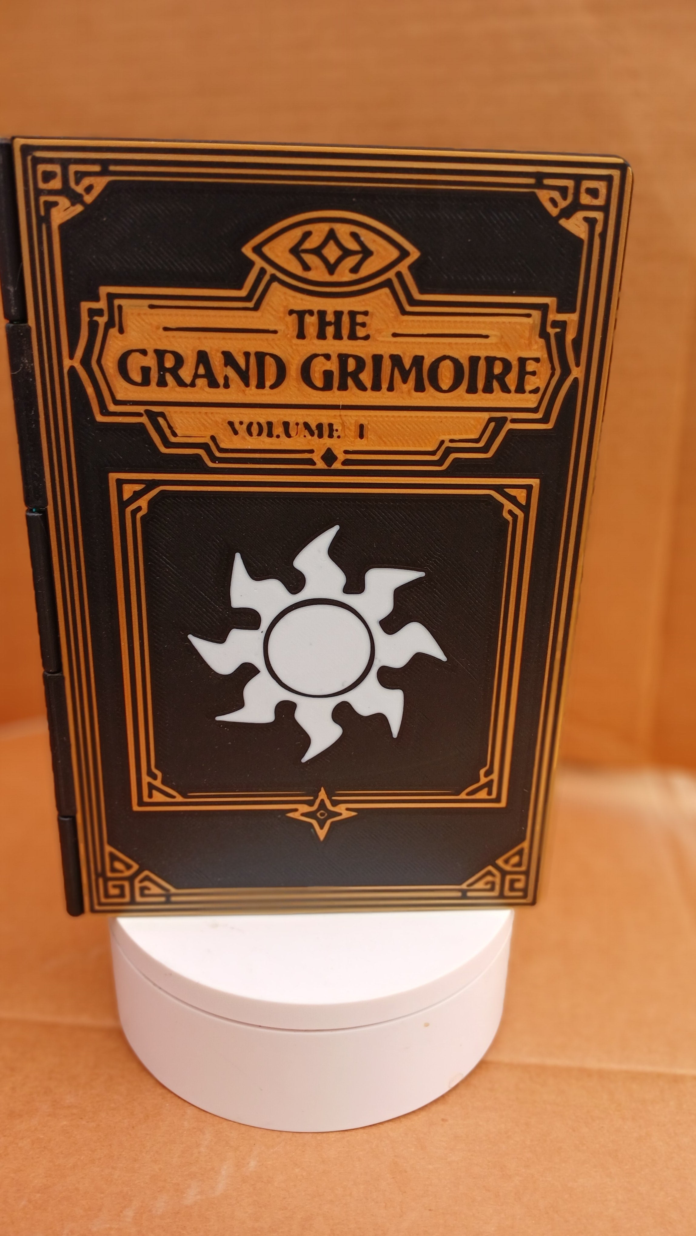 Grand Grimoire Vol I White Deck Box