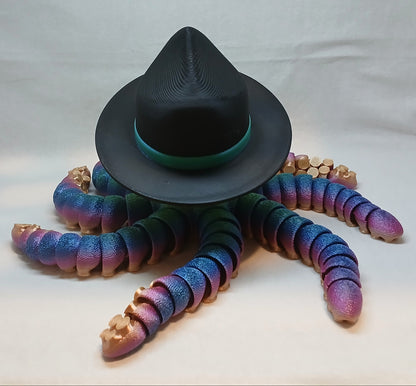 Cowboy Octopus Fidget Statue | Large