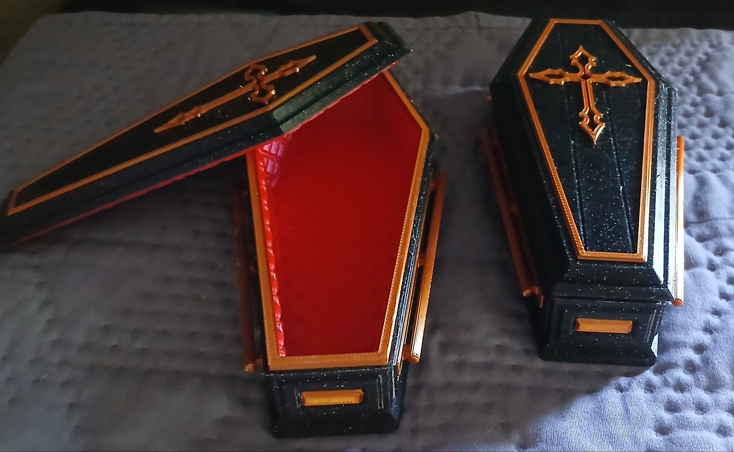 Coffin Candy Box 3d printed statue