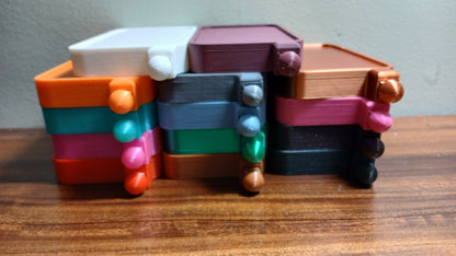 Diamond Dot Tray with Lid