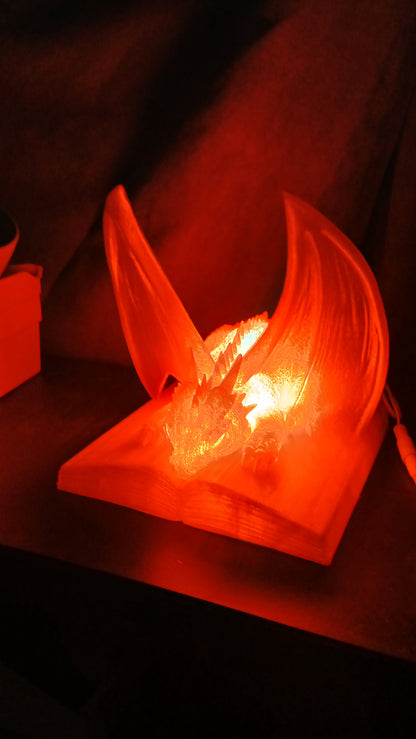 Night Light Book Dragon