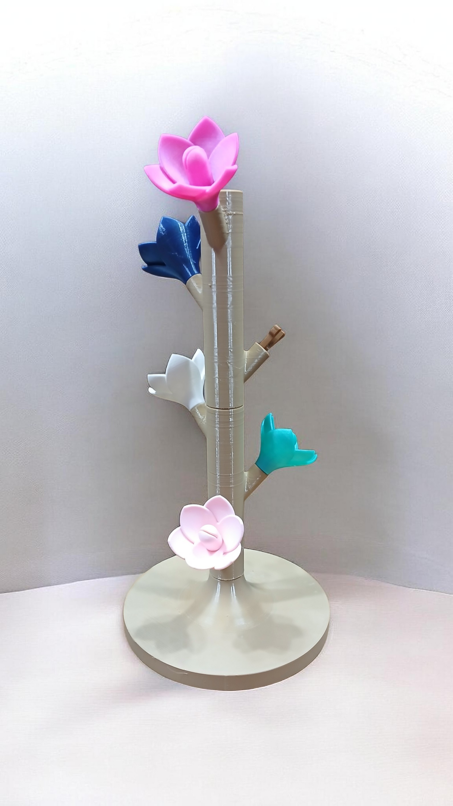Note Photo Flower Bud Organizer | 3D Printed