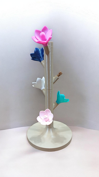 Note Photo Flower Bud Organizer | 3D Printed