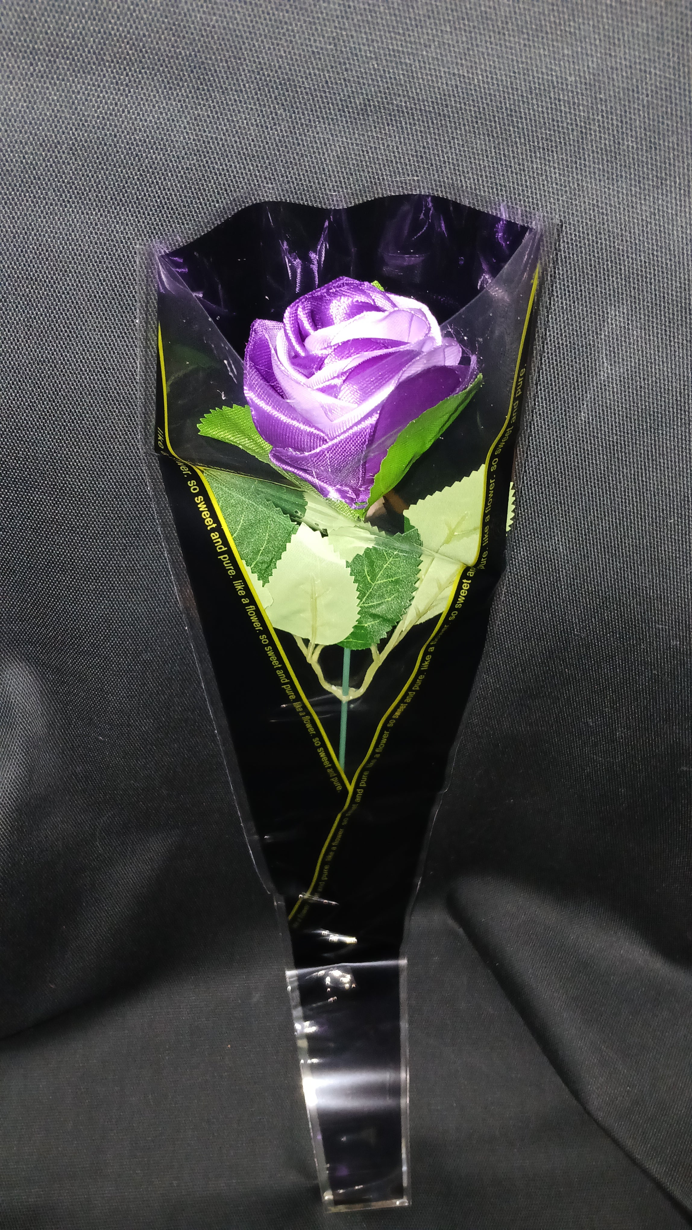 1 Handmade Satin Forever Rose
