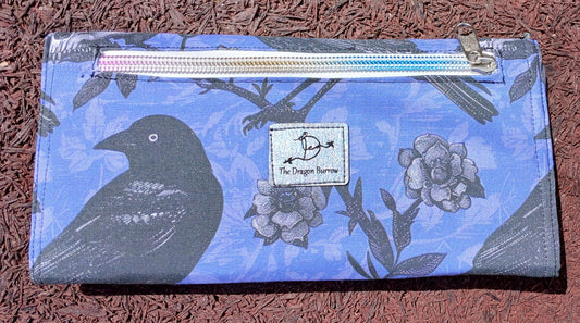 Raven on Purple Wallet