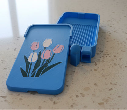 Tulips Diamond Dot Tray