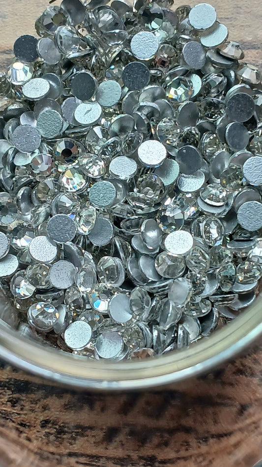 Crystal Flatback Glass Rhinestones