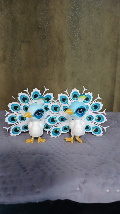 Peacock Fidget Friends